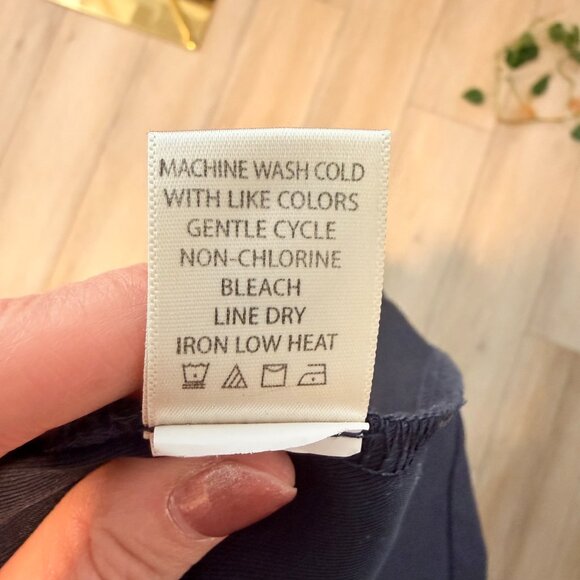 🔵 Navy Open Front Drape Jacket | Max Studio London | Size S - Picture 8 of 11